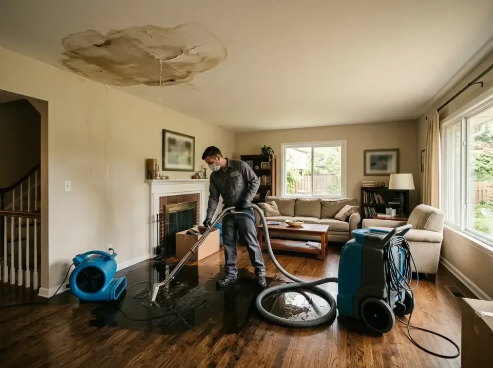 attic-pipe-burst-ceiling-drip-008 — frequently asked questions, Water Damage Restoration & Carpet Care in Pequot Lakes, MN